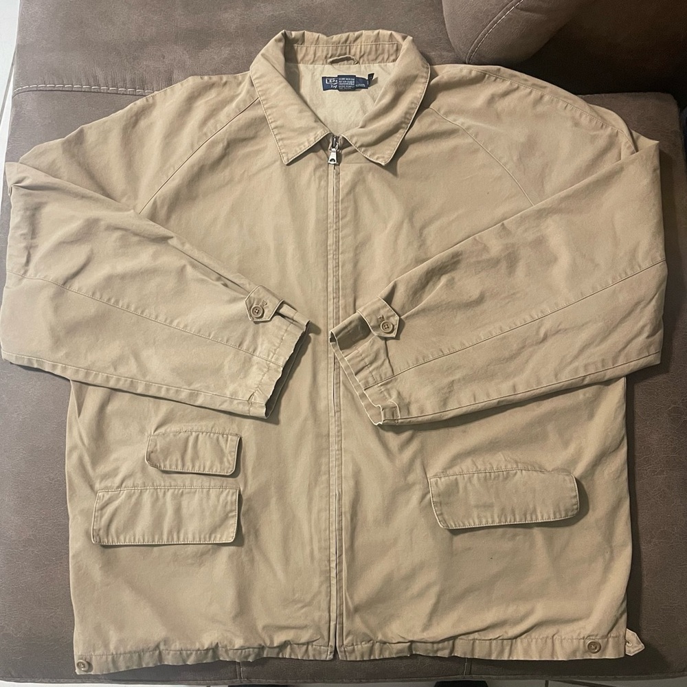 Polo Ralph Lauren Zip Up Lined Khaki Harrington Safari Field Jacket Men’s XXL
